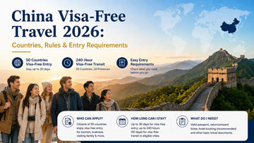 China Visa-Free Travel 2026: Countries, Rules & Entry Requirements