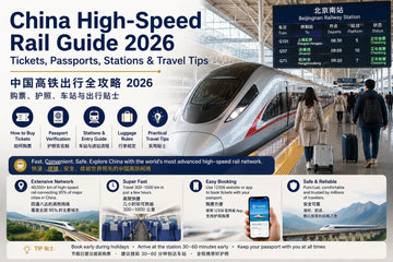 China High-Speed Rail Guide 2026: Tickets, Passports, Stations & Travel Tips